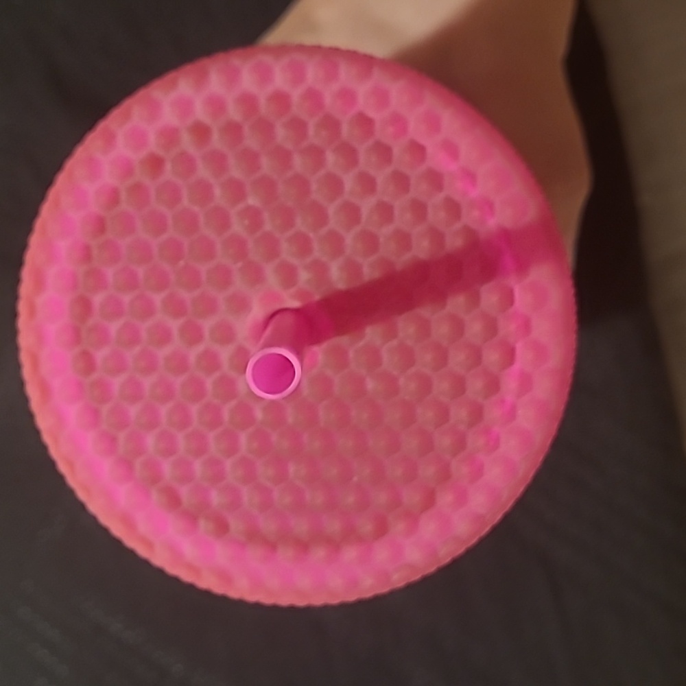 BNWT Starbucks Neon Pink Studded Tumbler - Picture 5 of 6